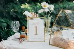 NCYP 5" X 7" Tabletop Gold Brass Rectangle Glass Artwork Photo Picture Display Frame -Glass Plant Store 20190315010 6