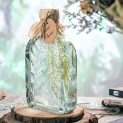 Preserved Pressed Flower Davallia Mariesii, Squirrel's Foot Fern Leaf , Multiple Color, 5 Pcs, 12inches Long, 8inches Width, DIY Material -Glass Plant Store 20200518029 9