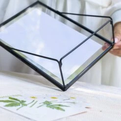 Modern Black Table Number Holder, 5X7'' Photo Picture Frame, For Outdoor Garden Wedding, Bridal Shower 15 Modern Black Table Number Holder, 5X7'' Photo Picture Frame, For Outdoor Garden Wedding, Bridal Shower -Glass Plant Store 290A3093