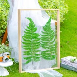 Customizable NCYP Handmade 18x24" 20x24" Tabletop Wall Hanging Natural Wood Acrylic Artwork Floating Frame