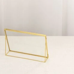 Gold Table Number Holder, 8''x6'' Wedding Photo Picture Frame, For Outdoor Garden Wedding, Bridal Shower -Glass Plant Store 290A7397 6587929d bef7 4d0d b7e0 7f911931c26e