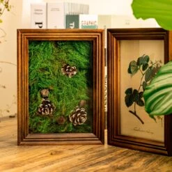 Preserved Long Hairy Moss, Green 20x50cm, For DIY Moss Wall, Moss Terrarium, Vertical Garden 13 Preserved Long Hairy Moss, Green 20x50cm, For DIY Moss Wall, Moss Terrarium, Vertical Garden -Glass Plant Store 5088