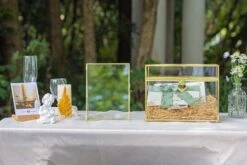 Gold Table Number Holder, 6''x8'' Wedding Photo Picture Frame, For Outdoor Garden Wedding, Bridal Shower -Glass Plant Store G01A1971 ceb6d136 a3f3 4fbf af7b 34435d99780c