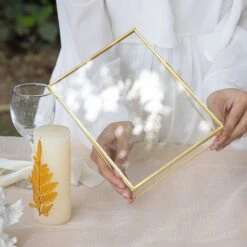 NCYP Tabletop Gold 5x7, 6x8 5.5x7 Brass Glass Photo Picture Display Frame 27 NCYP Tabletop Gold 5x7, 6x8 5.5x7 Brass Glass Photo Picture Display Frame -Glass Plant Store G01A2161