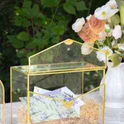 Handmade Envelope Shape Geometric Glass Wedding Card Box Terrarium With Slot, Heart Lock Key 16 Handmade Envelope Shape Geometric Glass Wedding Card Box Terrarium With Slot, Heart Lock Key -Glass Plant Store G01A7294 e24d24dd aa69 42ff 81a4 2a19b6907620