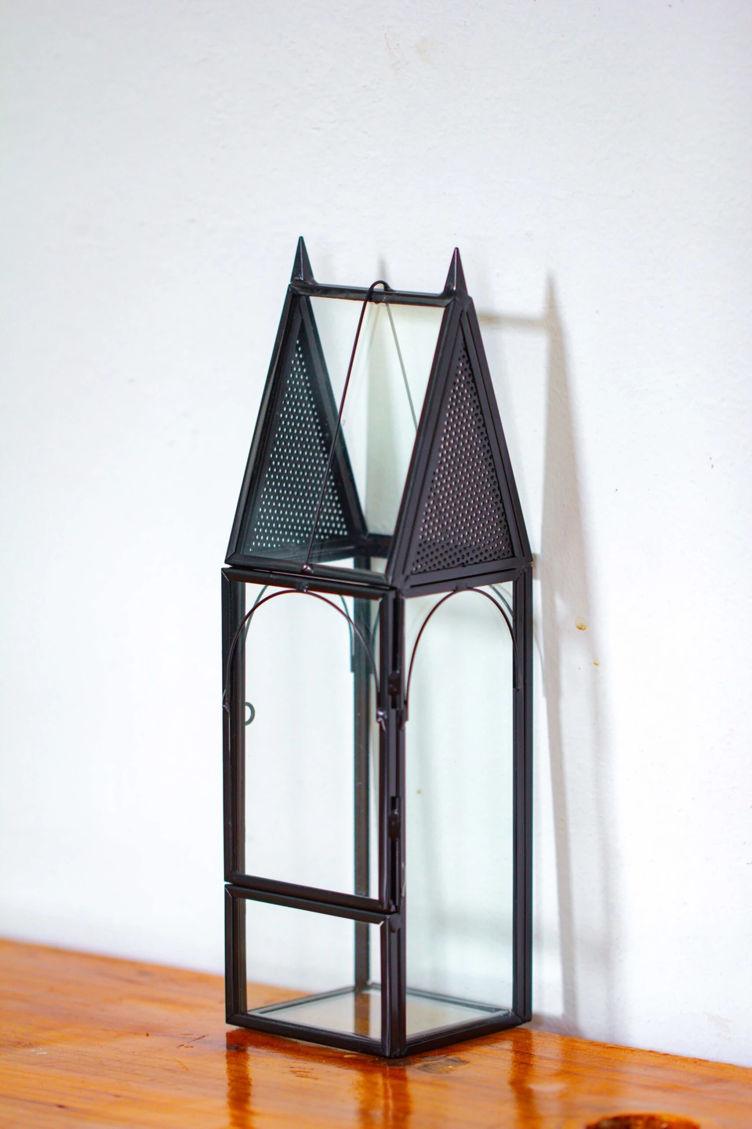 Mini Tall House Shape Jumping Spider Terrarium 3 Mini Tall House Shape Jumping Spider Terrarium - Image 3