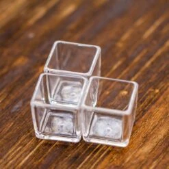 40 Units Mini Acrylic Square Pot For Moss -3cm / 1.2" Side Length 35 40 Units Mini Acrylic Square Pot For Moss -3cm / 1.2" Side Length -Glass Plant Store IMG 6972 2