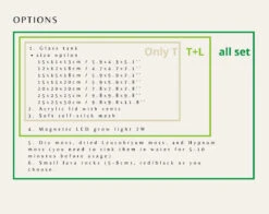 Watertight Glass Terrarium With LED Grow Light, Acrylic Lid For Carnivorous Plants-25x25x30cm / 9.8x9.8x11.8'' 36 Watertight Glass Terrarium With LED Grow Light, Acrylic Lid For Carnivorous Plants-25x25x30cm / 9.8x9.8x11.8'' -Glass Plant Store il 1140xN.6230003839 t5qm
