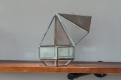 NCYP Hanging Six-surface Diamond Glass Geometric Terrarium, Stainless Steel, Silver, With Mesh For Insect Pet 22 NCYP Hanging Six-surface Diamond Glass Geometric Terrarium, Stainless Steel, Silver, With Mesh For Insect Pet -Glass Plant Store il fullxfull.3808327712 jisv