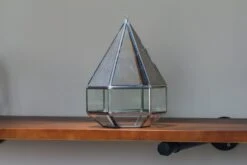 NCYP Hanging Six-surface Diamond Glass Geometric Terrarium, Stainless Steel, Silver, With Mesh For Insect Pet 23 NCYP Hanging Six-surface Diamond Glass Geometric Terrarium, Stainless Steel, Silver, With Mesh For Insect Pet -Glass Plant Store il fullxfull.3855853615 bbng