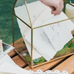 House Shape Arched Top Vintage Glass Card Box Terrarium, Handmade Brass For Wedding Receiption Wishwell Keepsake 17 House Shape Arched Top Vintage Glass Card Box Terrarium, Handmade Brass For Wedding Receiption Wishwell Keepsake -Glass Plant Store il fullxfull.3907548776 ciuz