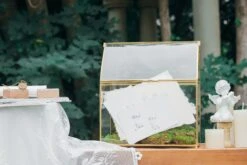 House Shape Arched Top Vintage Glass Card Box Terrarium, Handmade Brass For Wedding Receiption Wishwell Keepsake 18 House Shape Arched Top Vintage Glass Card Box Terrarium, Handmade Brass For Wedding Receiption Wishwell Keepsake -Glass Plant Store il fullxfull.3955046599 lv0x