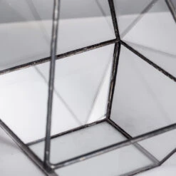 Handmade Glass Geometric Terrarium Indoor Outdoor Planter Landscape Wall Pyramid For Succulents -Glass Plant Store product image 383777901