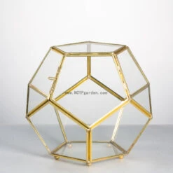 Handmade Copper Pentagon Glass Geometric Terrarium With Feet And Door For Succulent Moss Air Plant 15 Handmade Copper Pentagon Glass Geometric Terrarium With Feet And Door For Succulent Moss Air Plant -Glass Plant Store product image 443095162