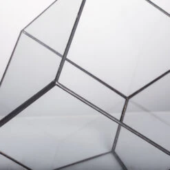 Handmade Cube Black Glass Geometric Terrarium Container For Moss Fen Succulents 14 Handmade Cube Black Glass Geometric Terrarium Container For Moss Fen Succulents -Glass Plant Store product image 462966537