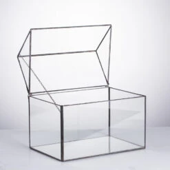 Handmade House Shape Glass Black Geometric Terrarium With Lid For Succulent Moss Airplants Cacti 21 Handmade House Shape Glass Black Geometric Terrarium With Lid For Succulent Moss Airplants Cacti -Glass Plant Store product image 572123493