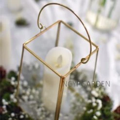 Handmade Copper Gold Echelon Geometric Glass Terrarium Holder Lantern Hanging Wall For Wedding 19 Handmade Copper Gold Echelon Geometric Glass Terrarium Holder Lantern Hanging Wall For Wedding -Glass Plant Store product image 611131274