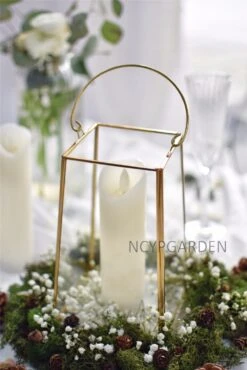 Handmade Copper Gold Echelon Geometric Glass Terrarium Holder Lantern Hanging Wall For Wedding 18 Handmade Copper Gold Echelon Geometric Glass Terrarium Holder Lantern Hanging Wall For Wedding -Glass Plant Store product image 611131291